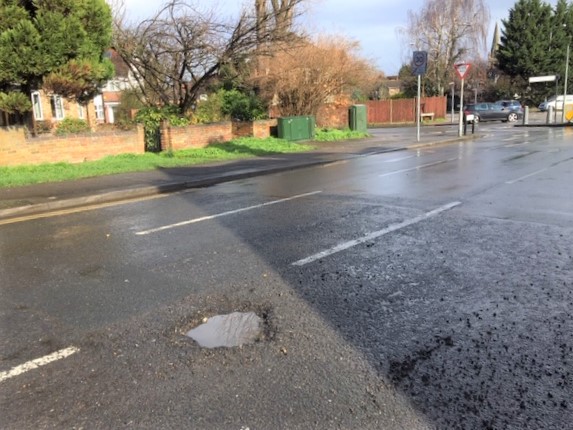 Pothole plague strikes borough