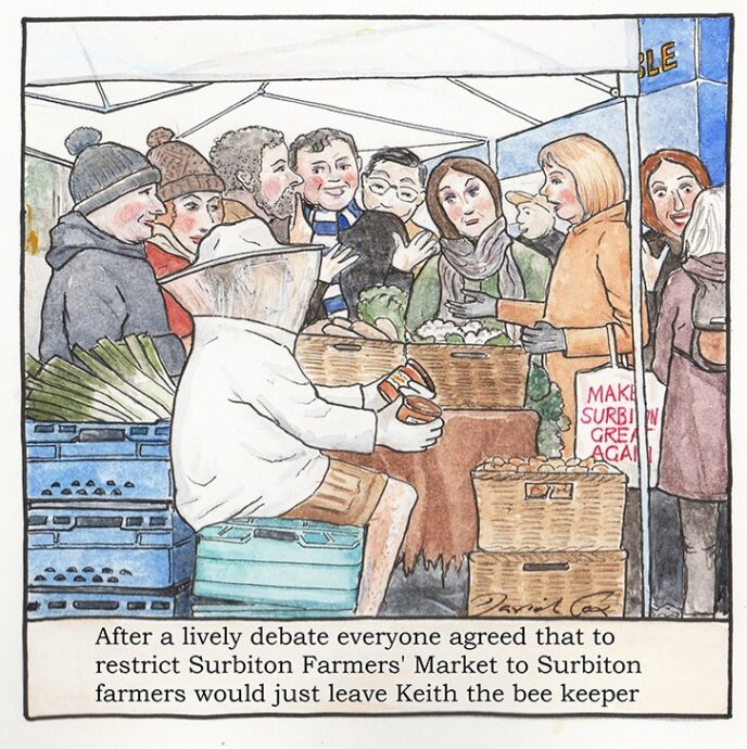 Surbiton Farmer\'s Market by David Cox
