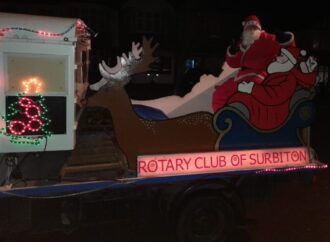 Father Christmas’s Surbiton Rotary collection breaks records